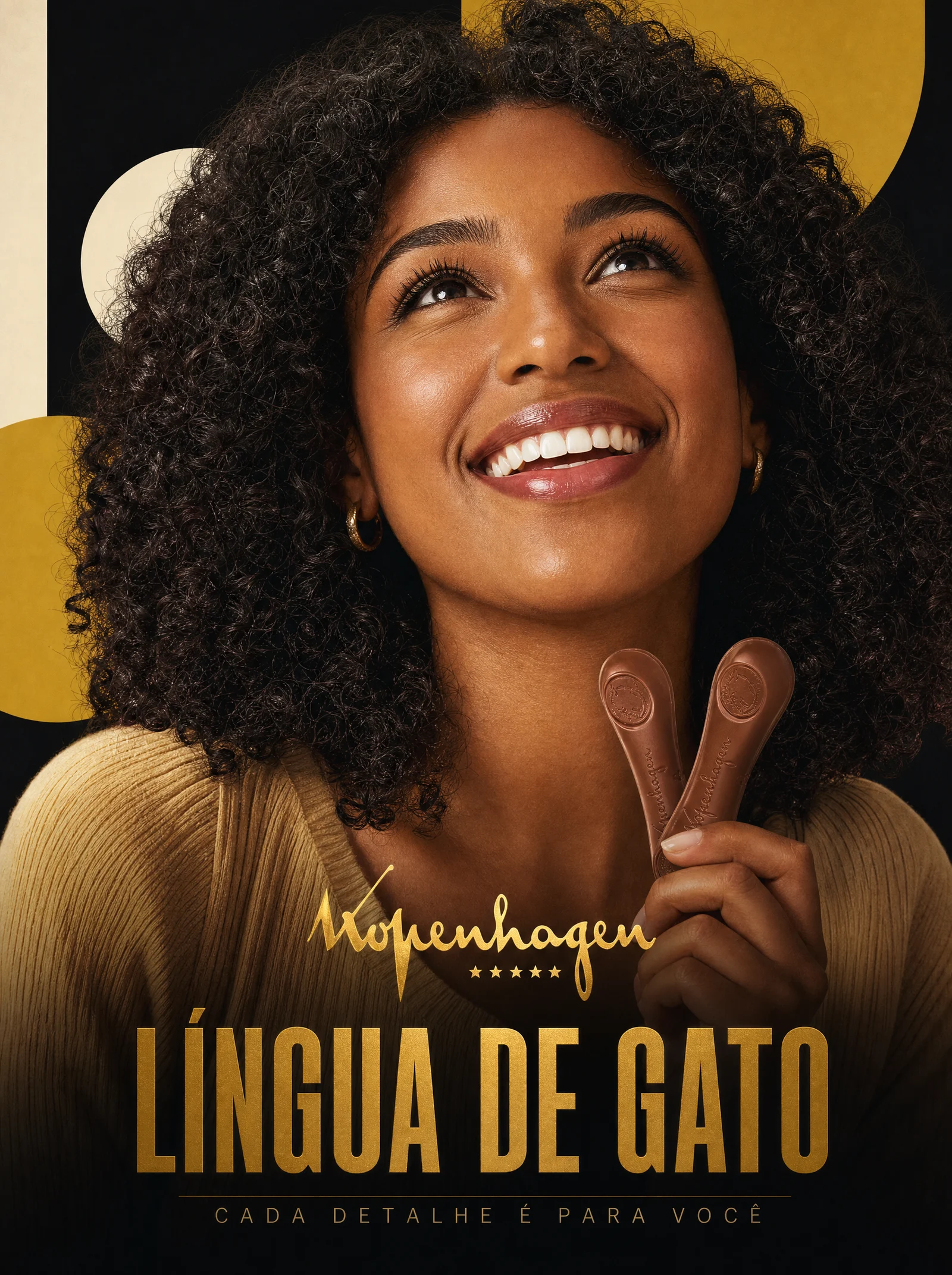 Língua de Gato — portrait campaign visual
