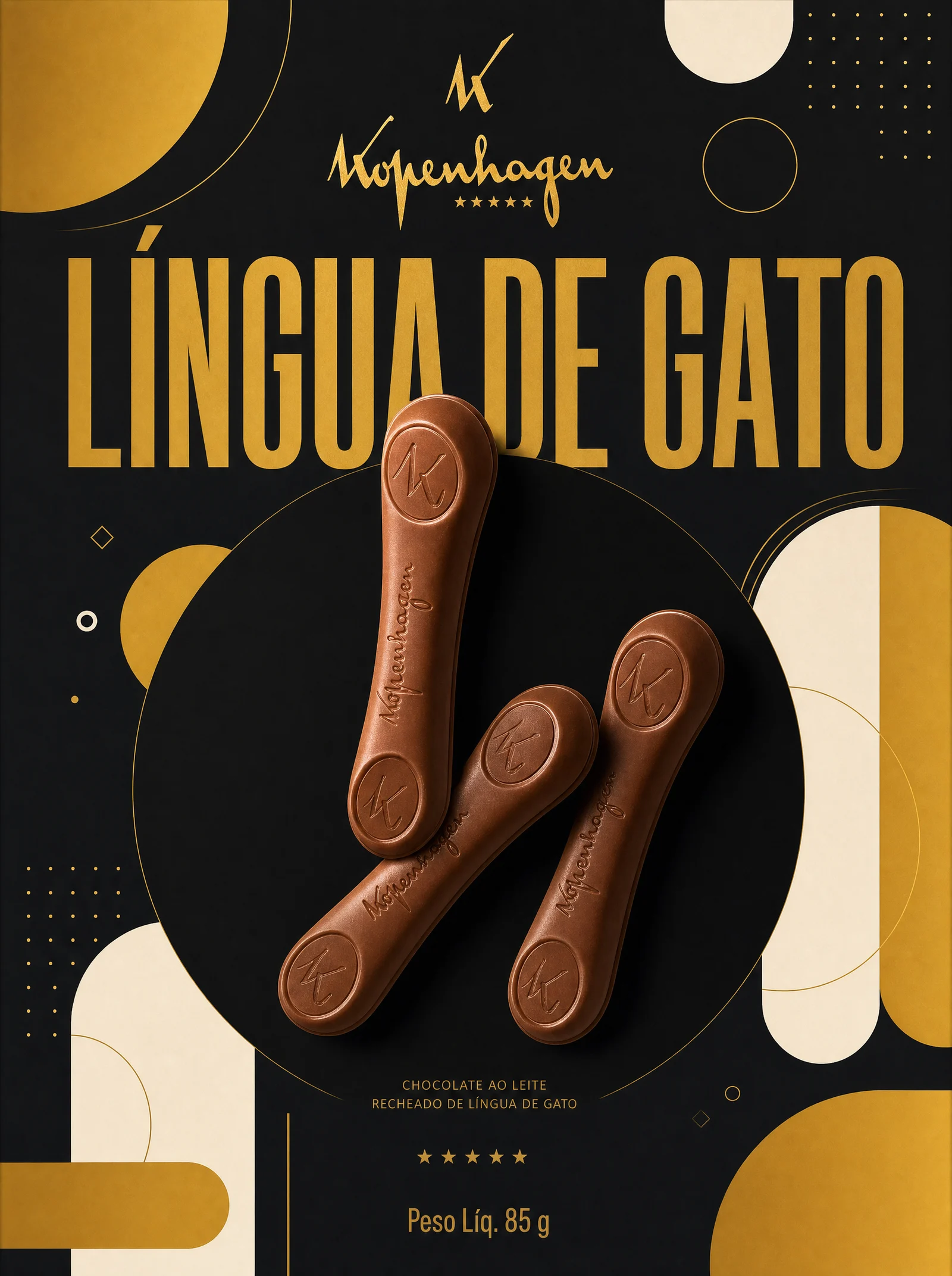 Língua de Gato — campaign visual