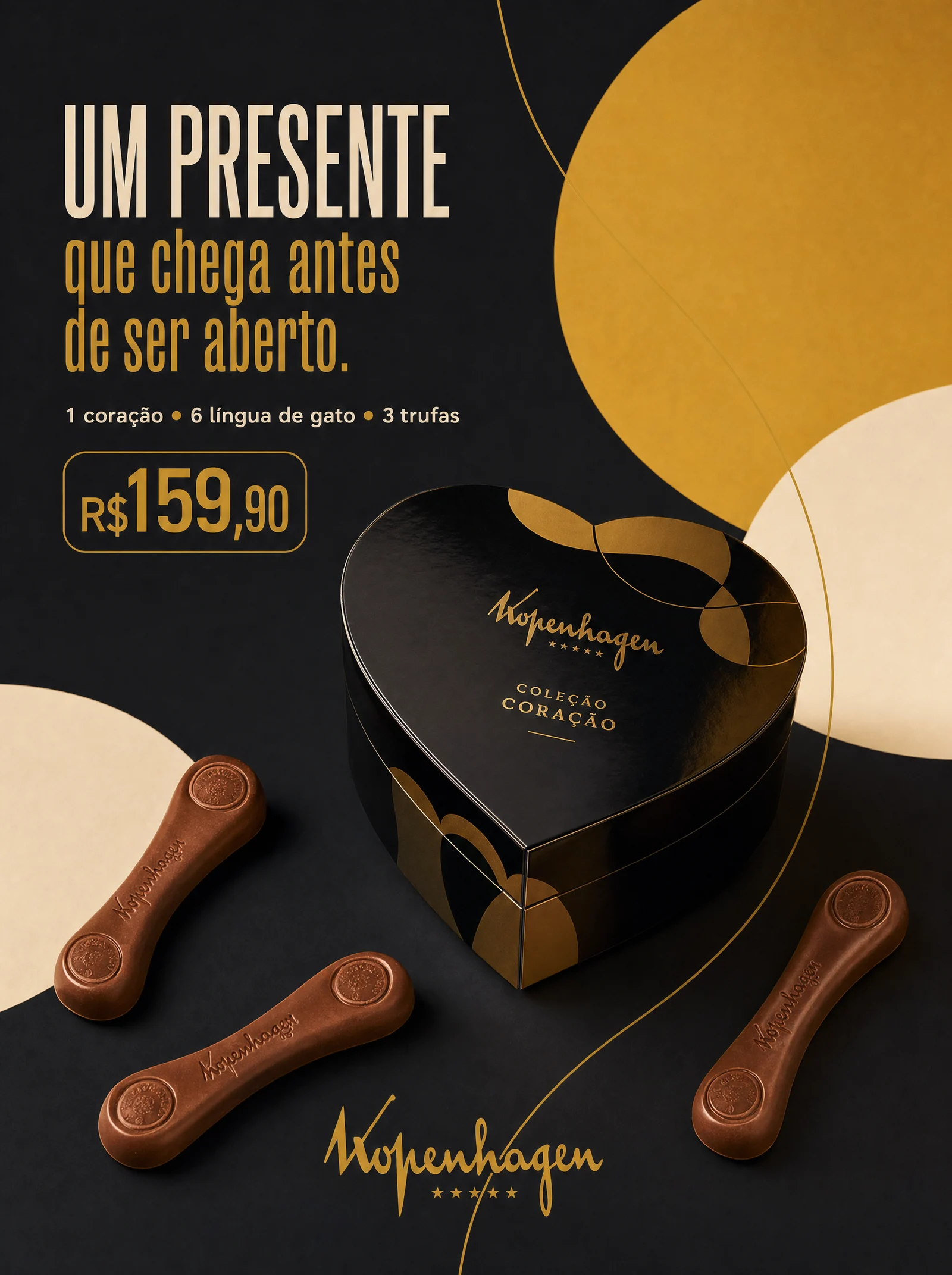 Língua de Gato — campaign visual